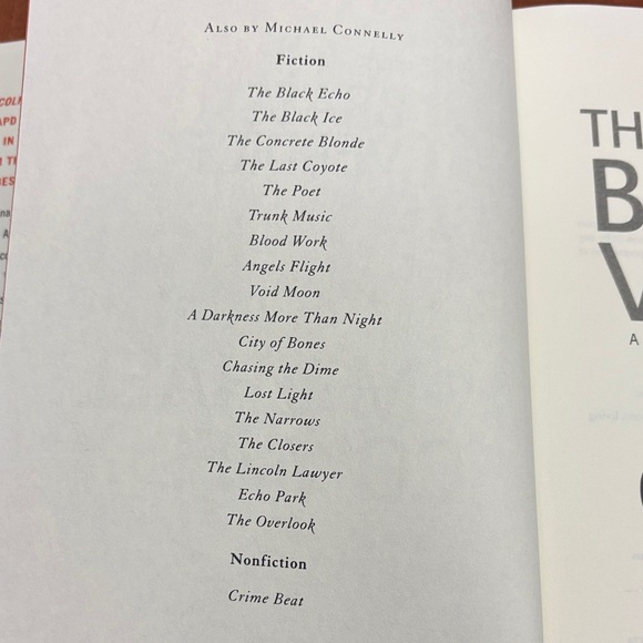 4/$20 The Brass Verdict Hardcover Book - Picture 5 of 6